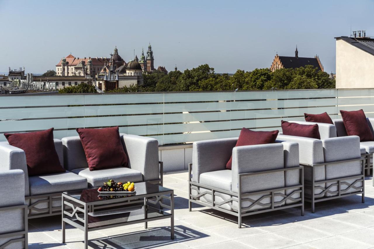 Hotel Ferreus Modern Art Deco Краків Екстер'єр фото The rooftop terrace