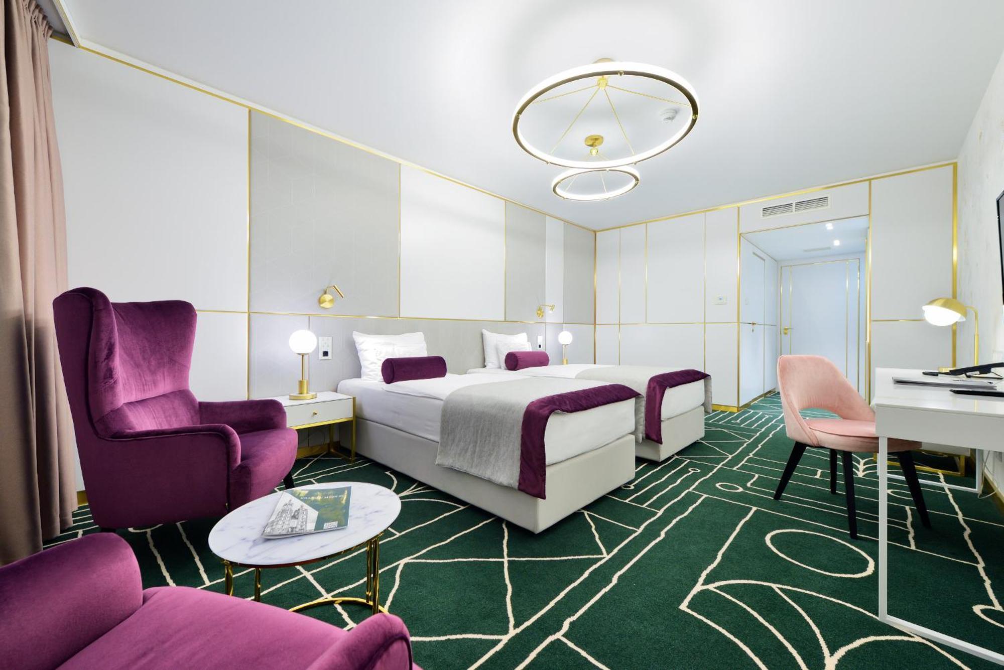 Hotel Ferreus Modern Art Deco Краків Екстер'єр фото Deluxe room